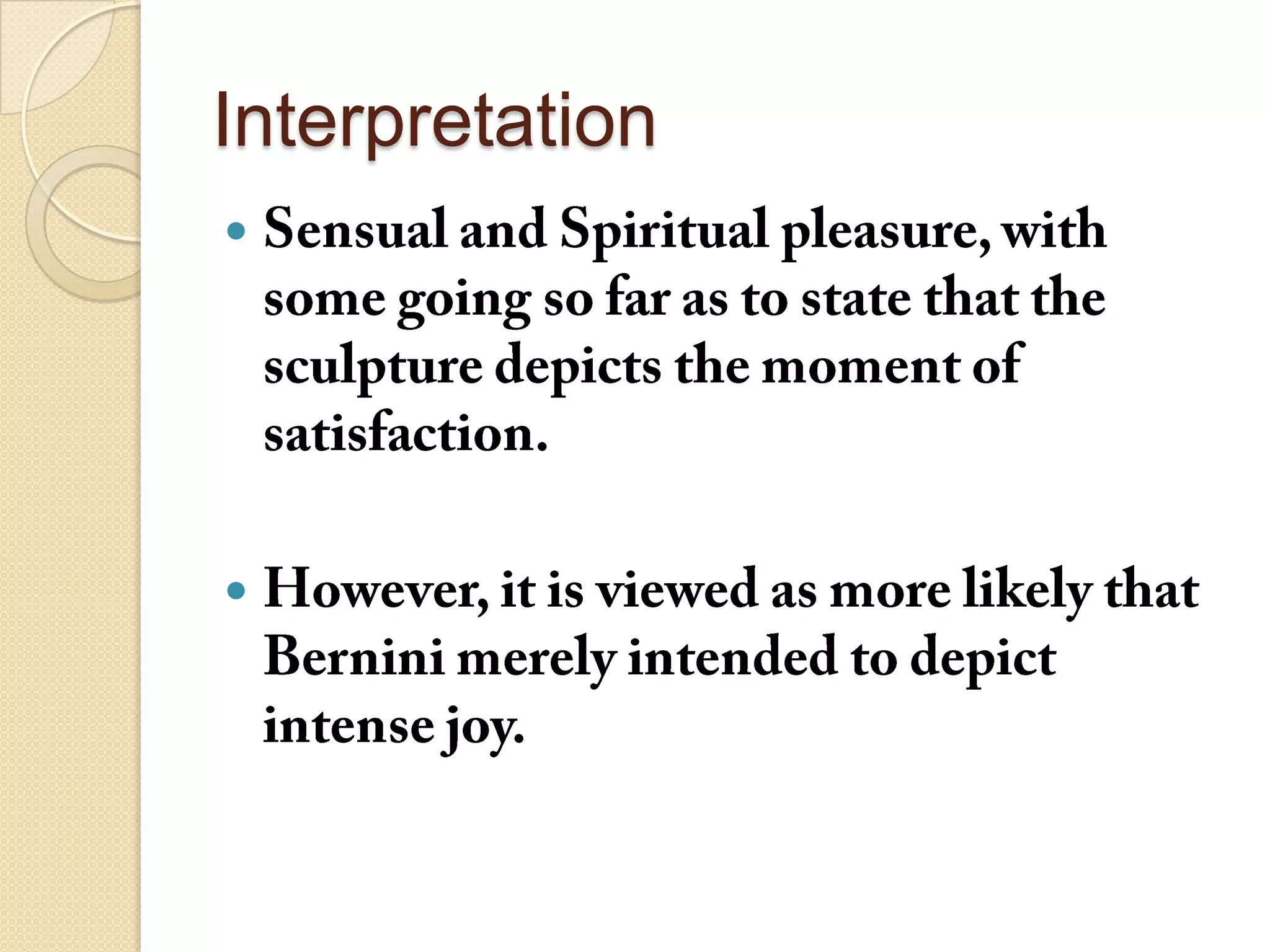Interpretation
