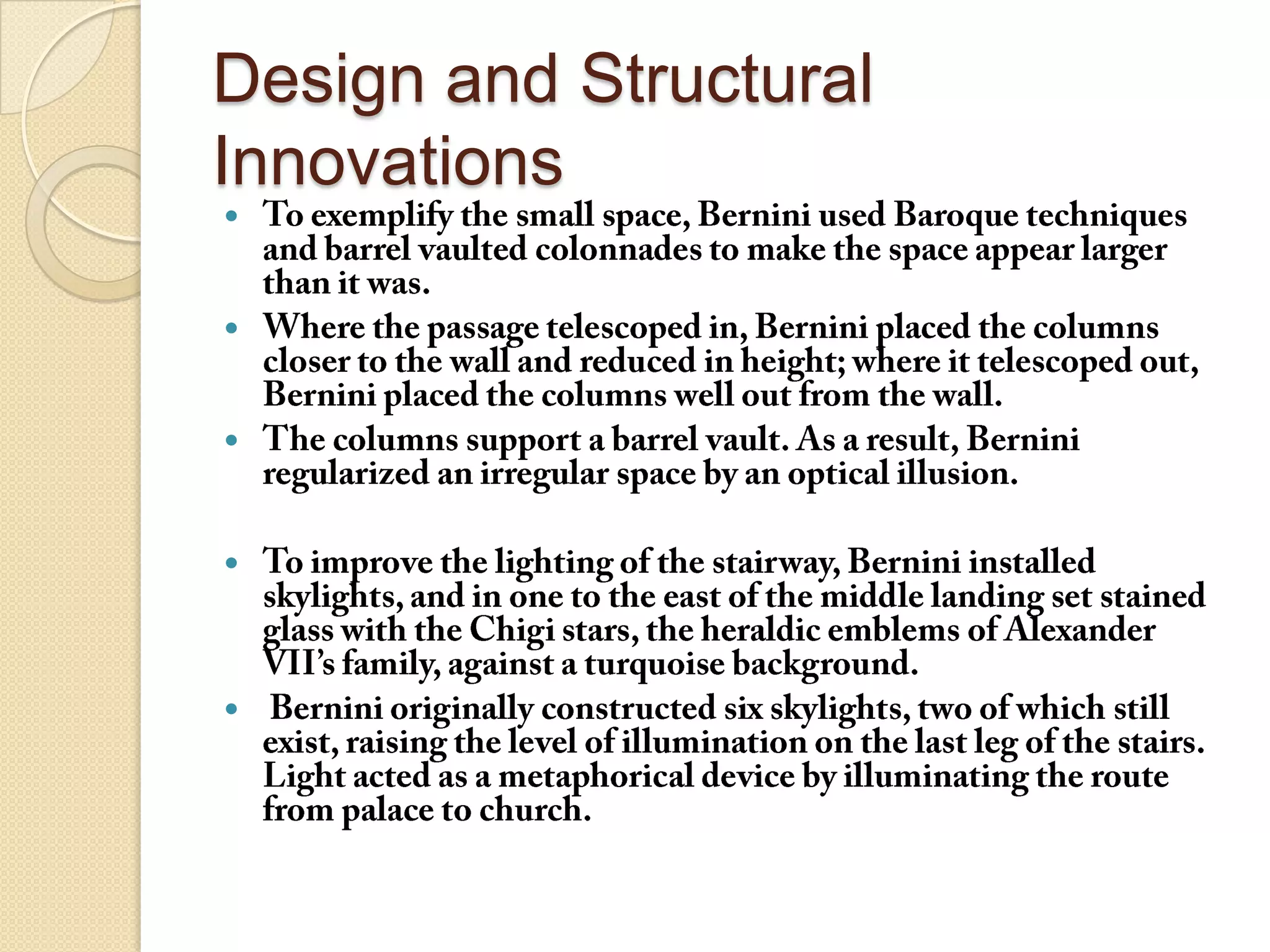 Design and Structural
Innovations
