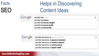 Gianluca Fiorelli - @gfiorelli1
Facts Helps in Discovering
Content Ideas
 