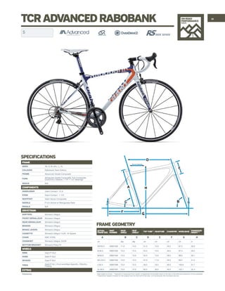 Giant 2013 bike catalogue