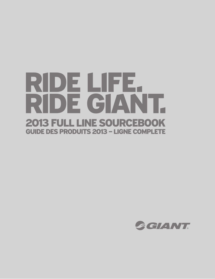 giant bikes 2013