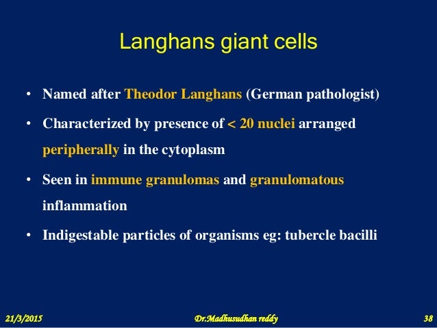 Langhans Type Giant Cells Black Arrow Granulomas Composed Of Download Scientific Diagram