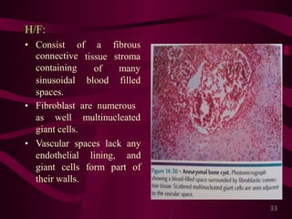 Giant cell lesions of the jaws | PPTX