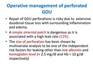 Giant Duodenal perforation Management.pptx
