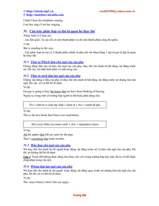 37.Lèi nãi bao h m
== 37.1 Not only ... but also (kh«ng nh÷ng ... m cßn)
== 37.2 As well as (còng nh−, còng nh− l )
== 37.3 Both ... and ( c¶ ... lÉn )
 