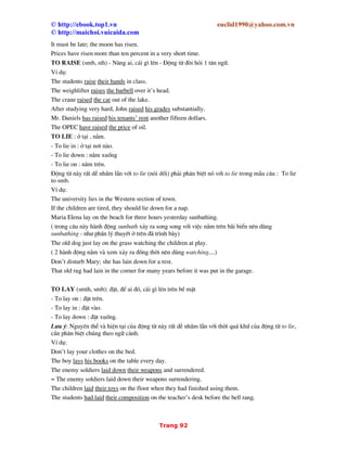 43. C¸ch sö dông to say, to tell
 