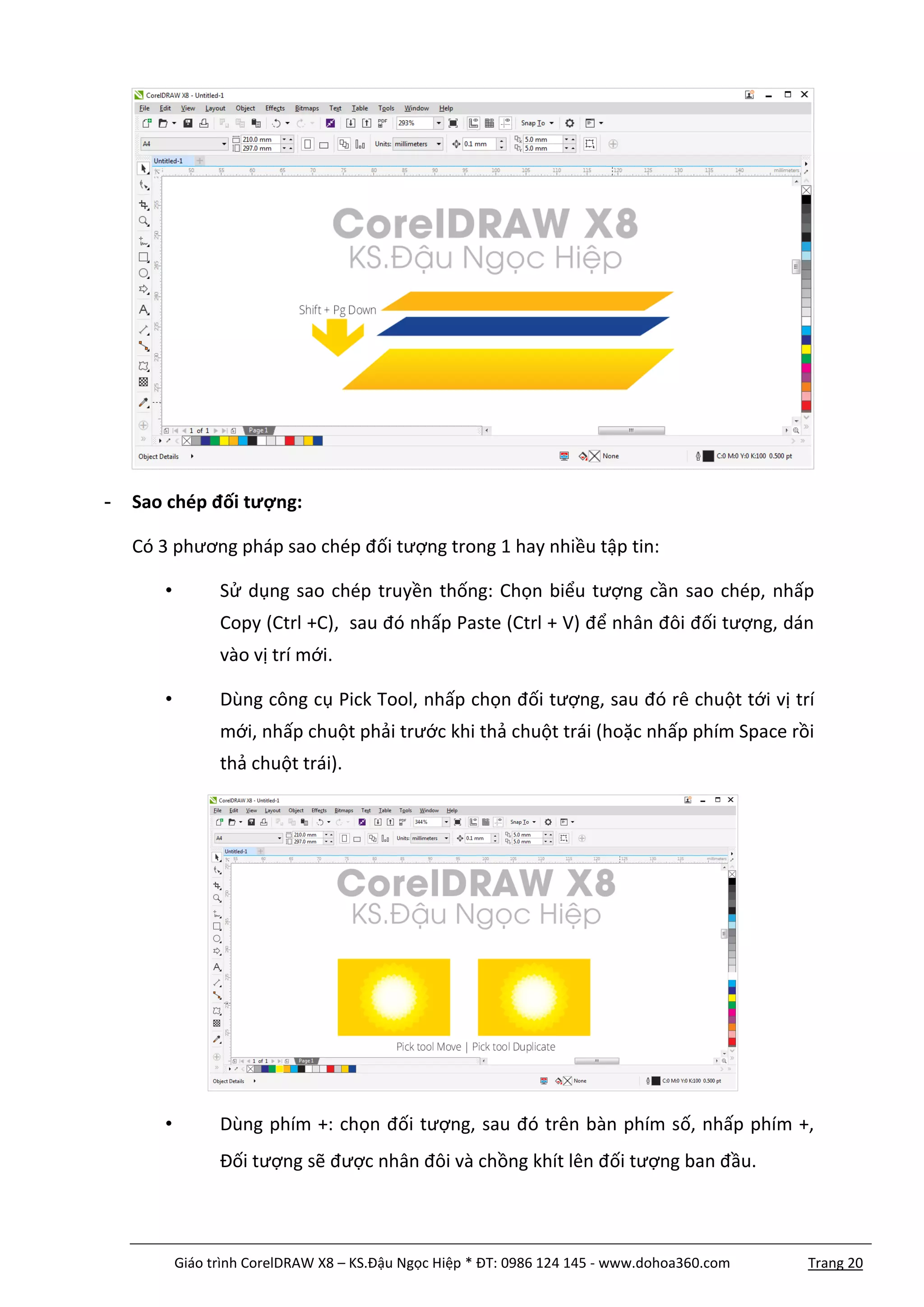 Giao trinh corel draw x8 | PDF