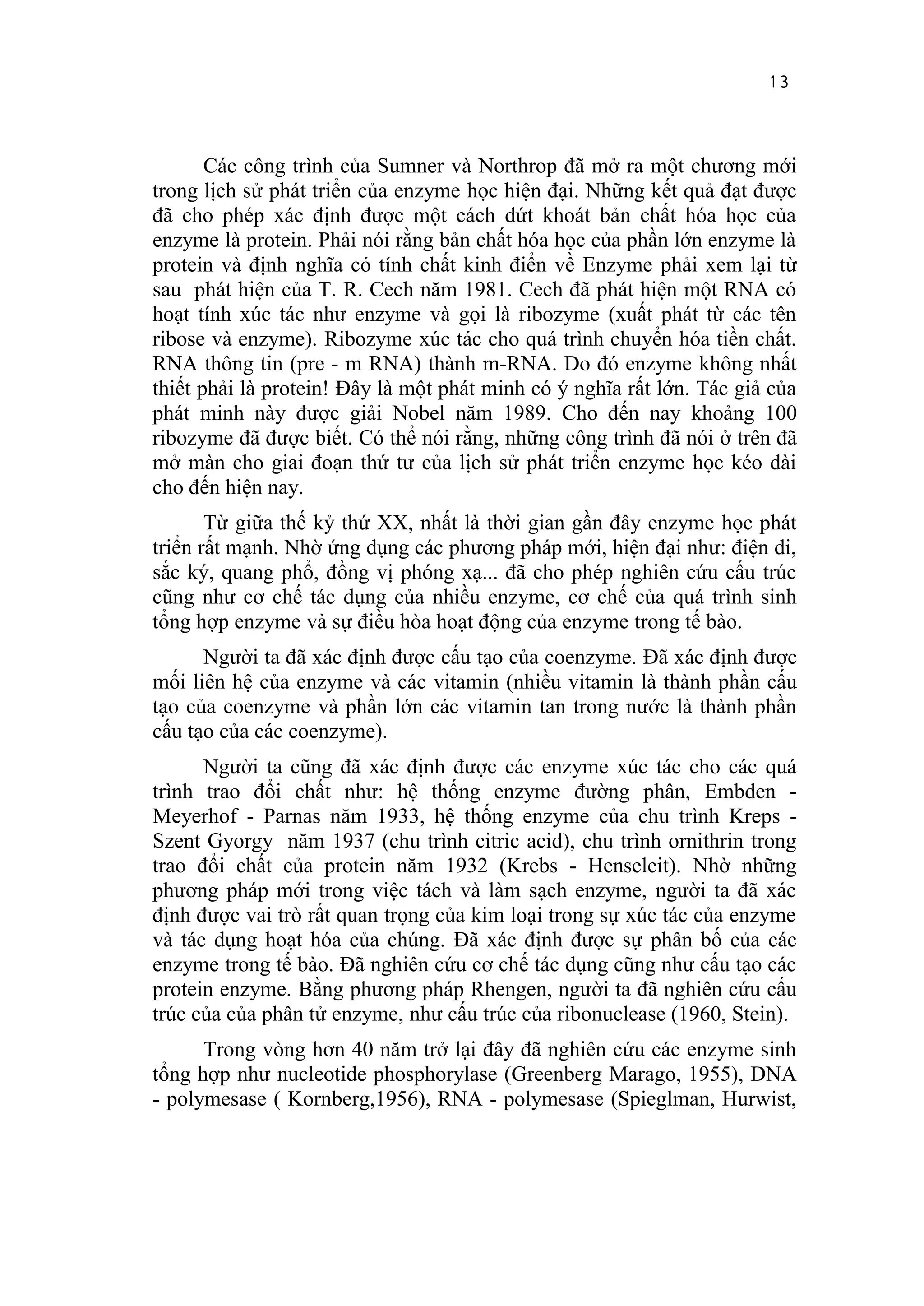 Giao trinh enzyme 7662 | PDF