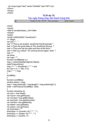 Giao trinh java script | PDF
