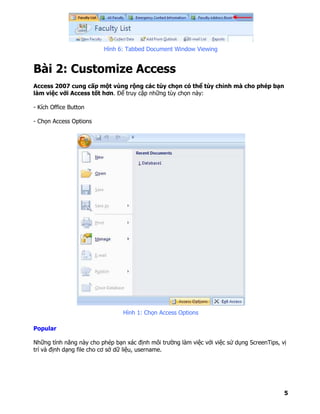 Giao trinh microsoft eccess 2007[bookbooming.com] | PDF