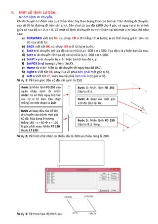 Giáo trình MSWLogo - phần mềm logo rùa Tin học lớp 4, lớp 5 | PDF