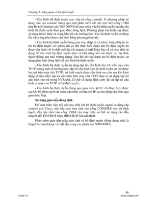 Giáo trình Quản trị mạng | PDF