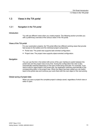 TIA Portal STEP 7 Basic | PDF