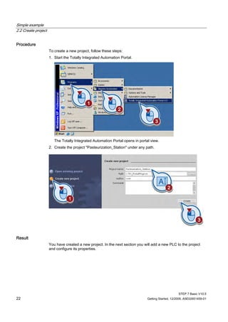 TIA Portal STEP 7 Basic | PDF