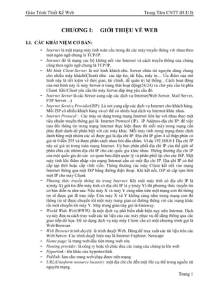 Giao trinh thiet ke web 1 | PDF