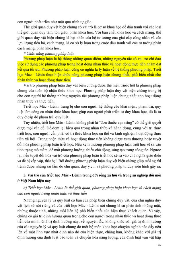 Giao trinh triet hoc m l 2021 1 pdf