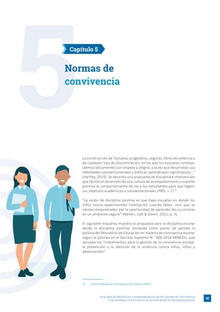 Gúia para la elaboración e implementación de las normas de convivencia ...