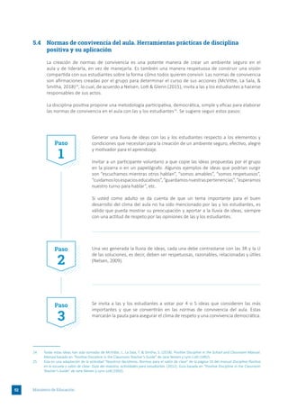 Gúia para la elaboración e implementación de las normas de convivencia ...