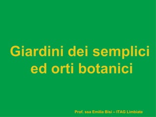 Prof. ssa Emilia Bisi – ITAG Limbiate 