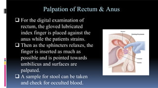 Gastrointestinal assessment in a patients | PPTX