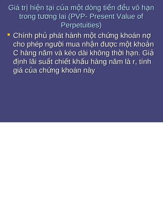 Bài tập giá trị thời gian của tiền tệ 1