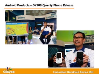 Android Products – GY100 Qwerty Phone Release
 