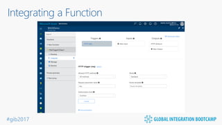 #gib2017
Integrating a Function
 
