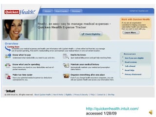 http://quickenhealth.intuit.com/
accessed 1/28/09
 