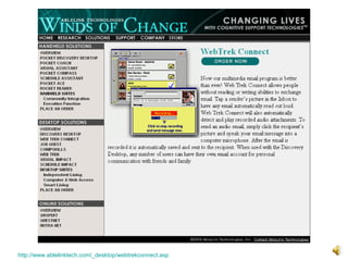http://www.ablelinktech.com/_desktop/webtrekconnect.asp
 