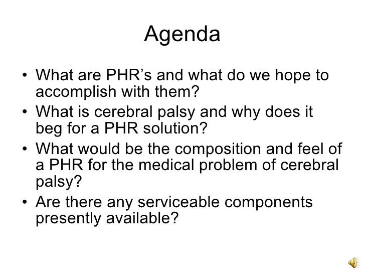 what is personal health records