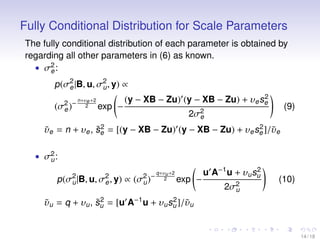 Chapter 12 Application of Gibbs Sampling in Variance Component ...
