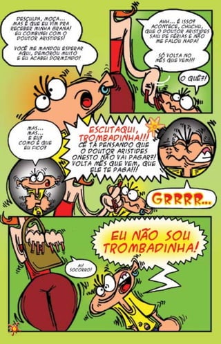 salve, galera!
        neste número estamos
   inaugurando a nossa seção
     de cartas e desenhos dos
                      leitores!
               para participar,
             envie e-mail para:
   ecaemquadrinhos@travessia.org.br
               ou cartas para:
        rua líbero badaró, 471
           19º andar - centro
                 São Paulo - SP
              cep: 01009-903




Bruno Albuquerque
11 anos
Projeto Vida Nova
                               
 