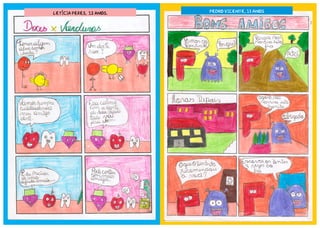 Pedro Vicente, 13 anosLetícia Peres, 12 anos.
 