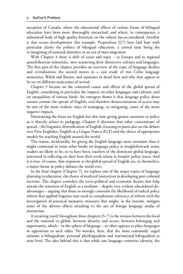 Writing linguistics paper
