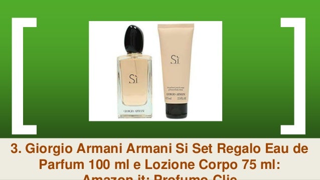 si giorgio armani prezzo