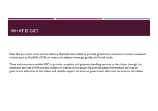 Government Information Centre as portal for Right to Information | PDF