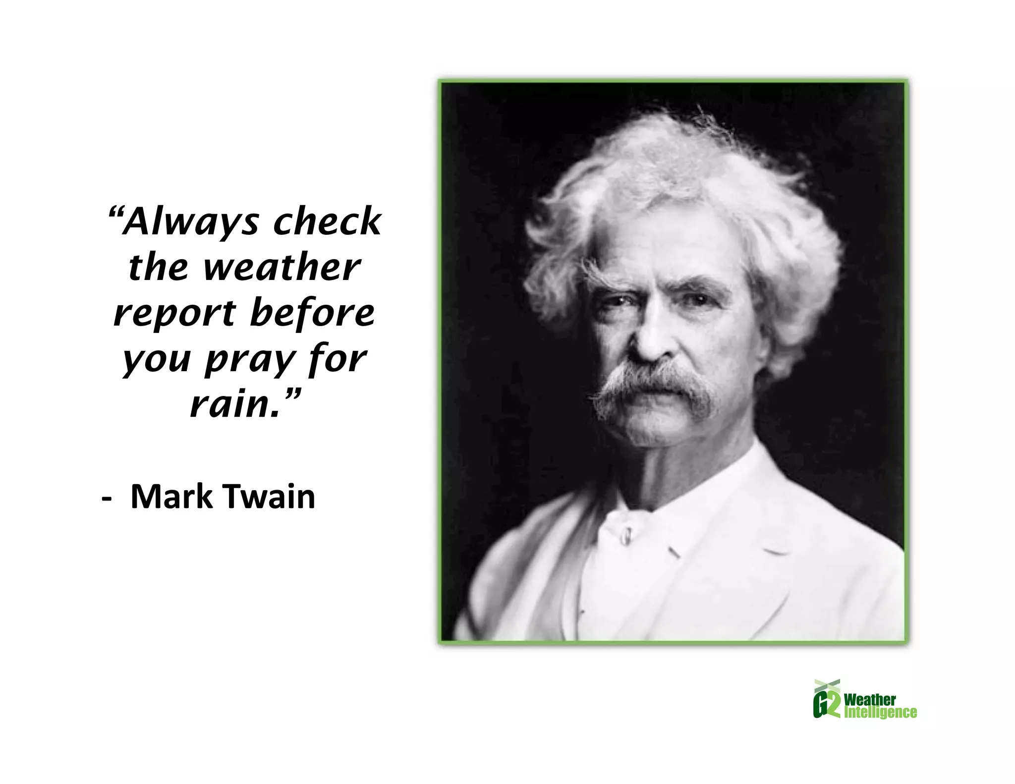 Climate Change and Future Food Insecurity