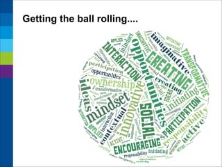 Getting the ball rolling....

 