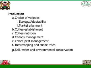 Gichuru Presentation - The role of Research in coffee value chain.pptx