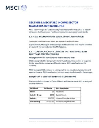 GICS Methodology 2020 to 2024 december valid | PDF