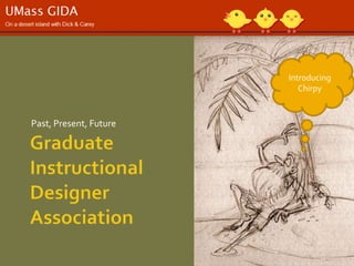 Graduate InstructionalDesigner Association Past, Present, Future Introducing  Chirpy 