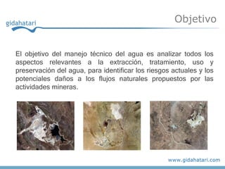 Gestion del agua en mineria | PDF