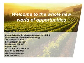 GIDC as Developer- Special Economic Zones7326415