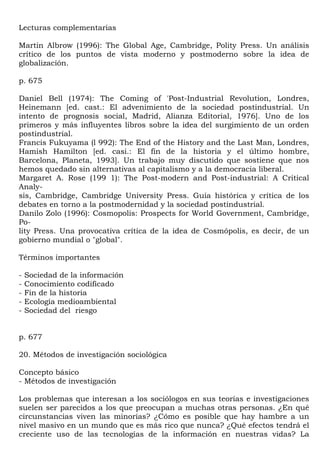 Giddens. sociología