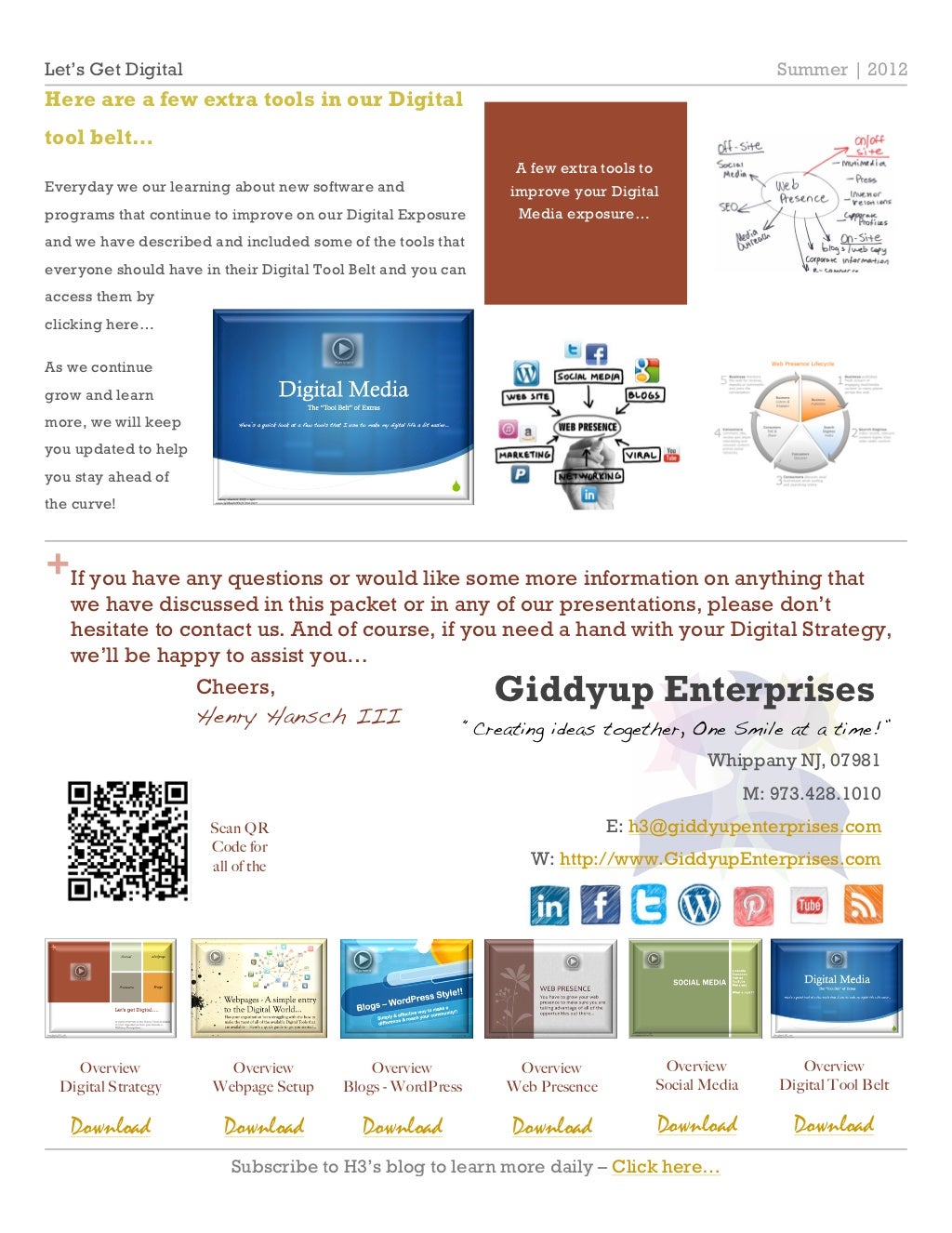 Digital Media Guide (PDF) Where to get Started