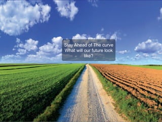 Stay Ahead of The curve
What will our future look
          like?
 