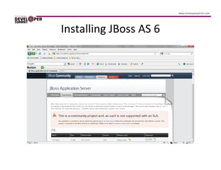 Installing JBoss AS 6
 
