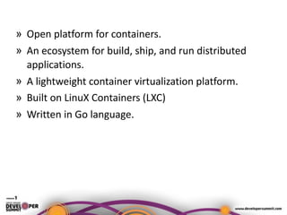 Micro Containerization A Primer to Containerization & Microservices | PDF