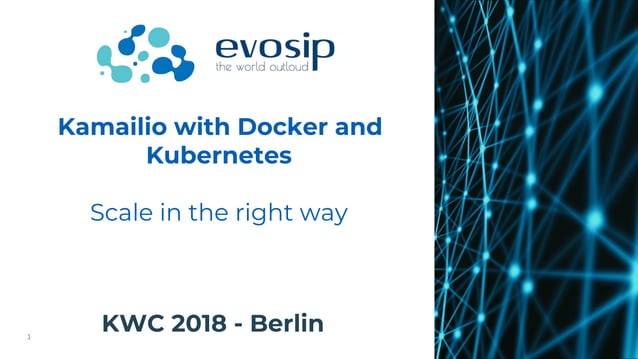 Kamailio with Docker and Kubernetes | PDF