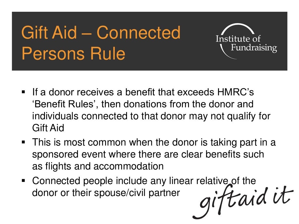 Gift aid